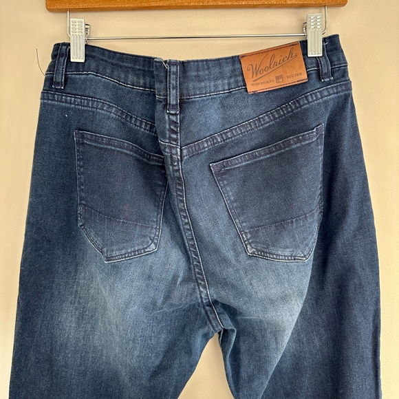 Womens Woolrich Jeans Dark Blue slim Skinny Jeans Size 12 - Picture 4 of 10